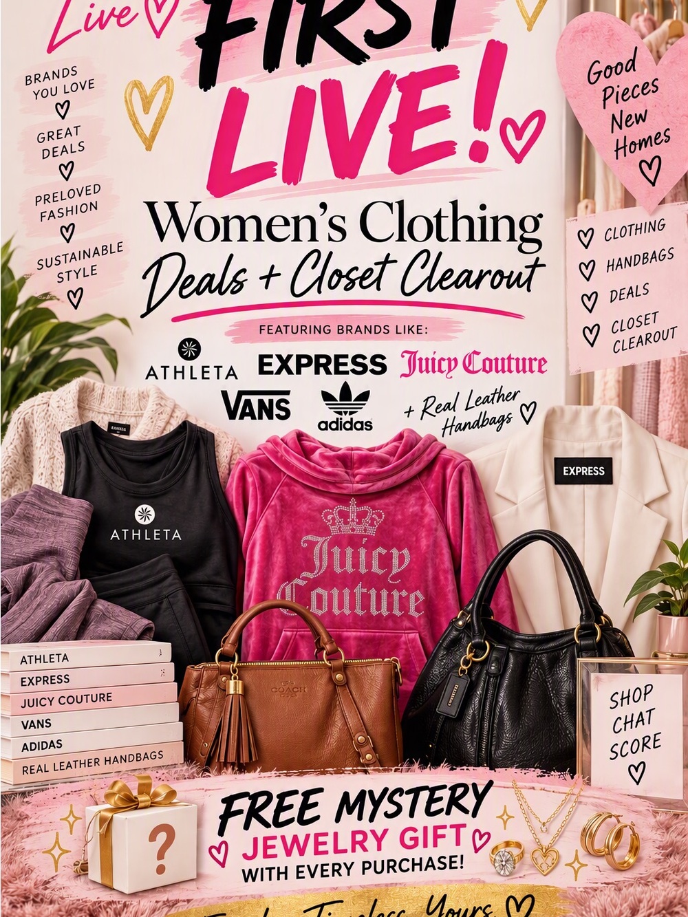 FIRST POSH LIVE 💖💖💖💖 10/1 6:30 PM